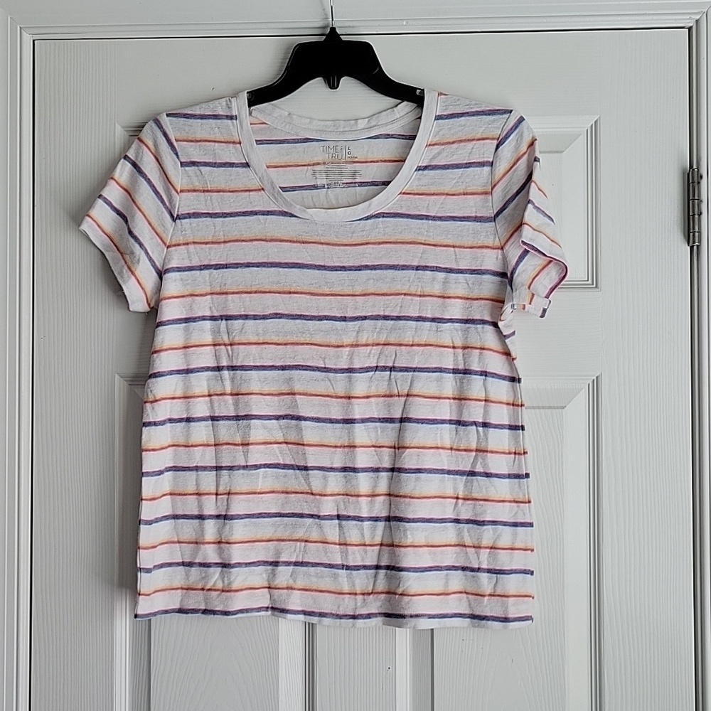Time And Tru V Neck Shirt